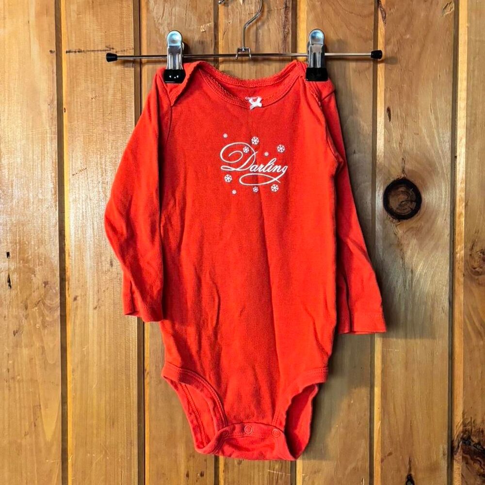 Carter's Baby Red body suit